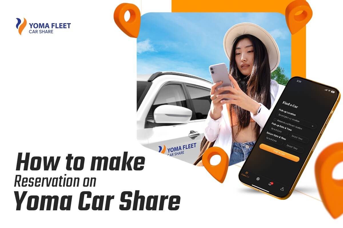 How to Make a Reservation on Yoma Car Share in 4 Simple Steps