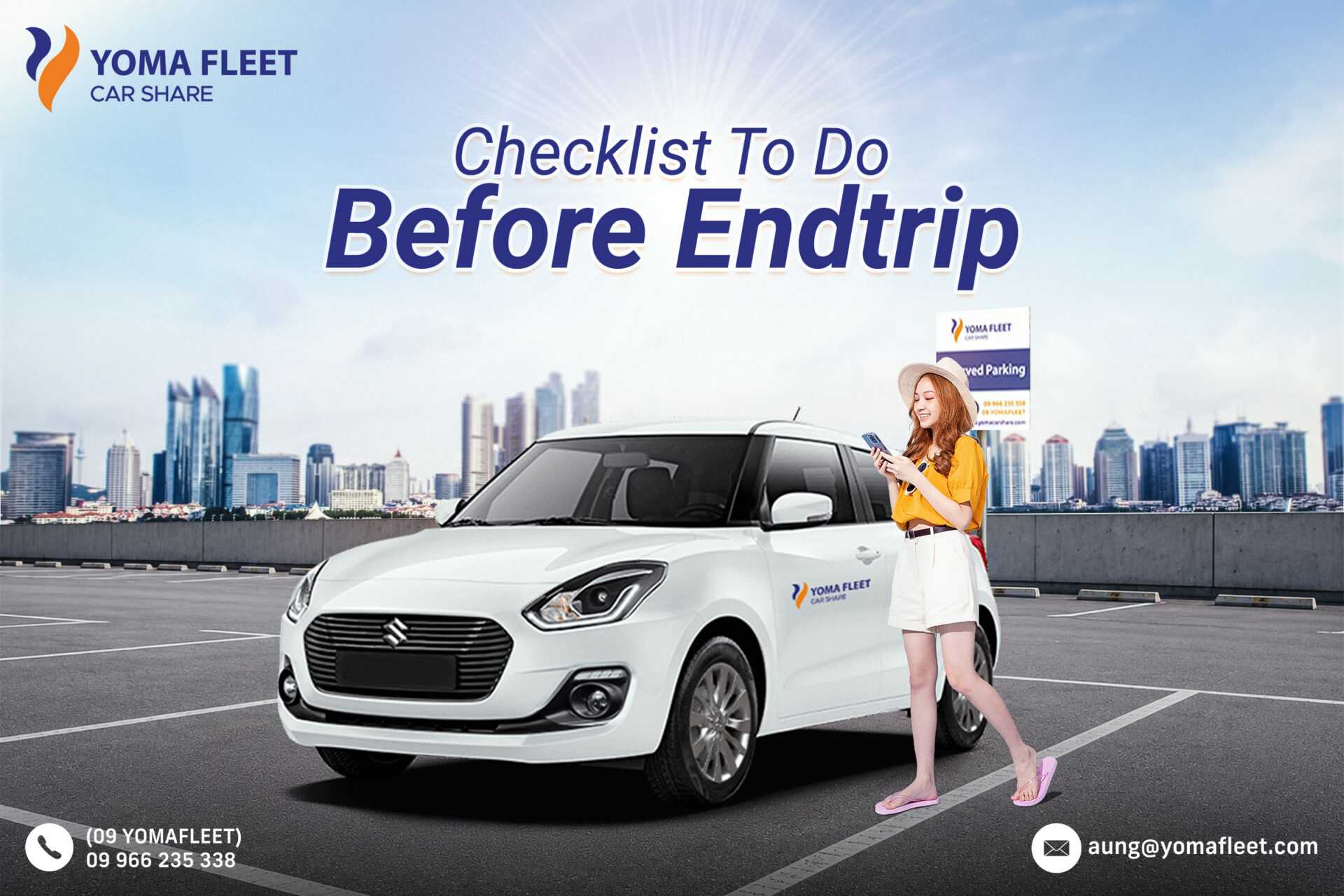 Checklist to Do Before End Trip